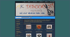 Desktop Screenshot of akdiscountproducts.com